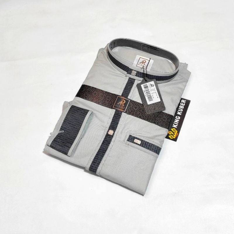 baju koko modern alraz lengan panjang terbaru (COD)