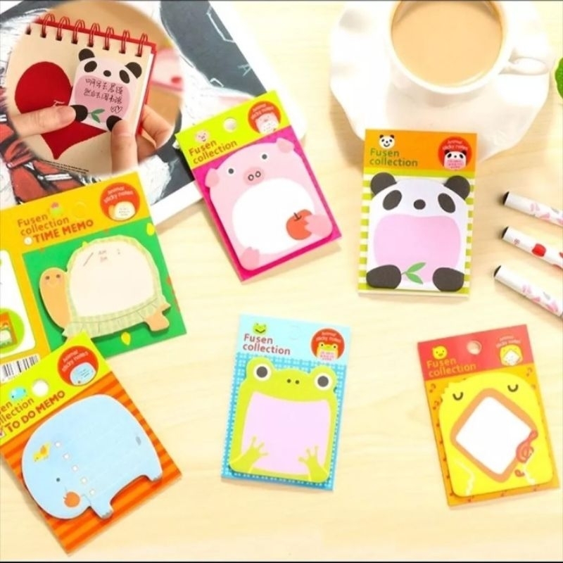 

Sticky Notes Hewan Lucu