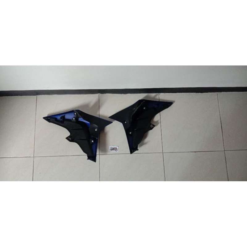 cover tangki yamaha vixion nva original bawaan motor sepasang kiri dan kanan