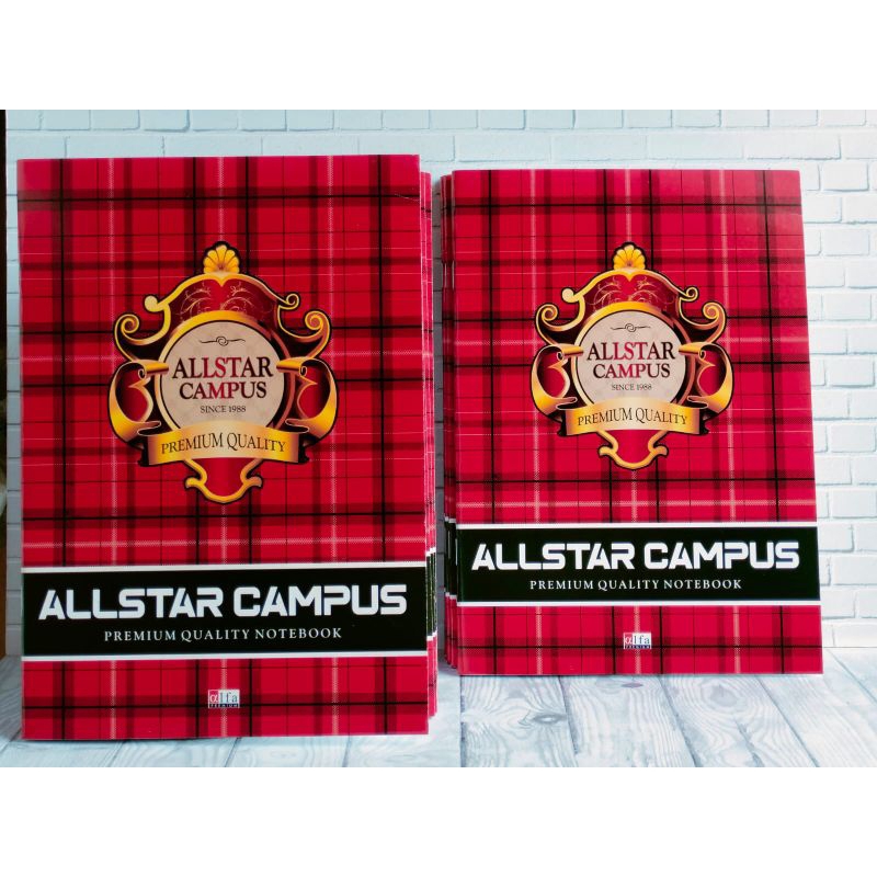 

Buku Campus ALLSTAR UK boxy isi 10 buku 50 lembar