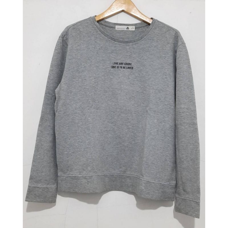 Basic House sweater sweatshirt crewneck (preloved)