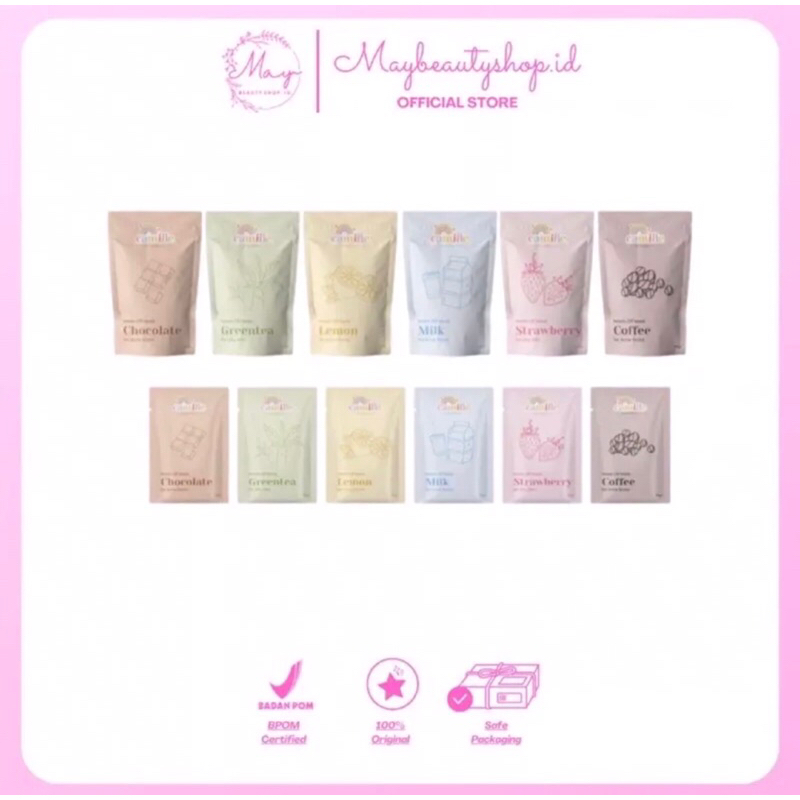 MASKER CAMILLE BEAUTY 25gr | Masker Organik Camille