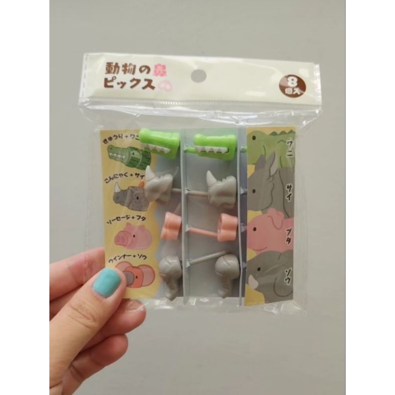 Animal Mouth Bento Picks ORI Japan