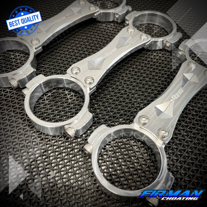 STABILIZER FORK GEMBOK SHOCK DEPAN NINJA SILVER ORIGINAL DDF19