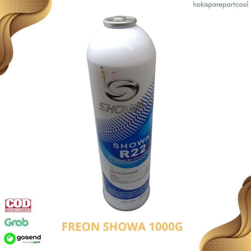 FREON SHOWA R22 KALENG 1000G + KRANNYA