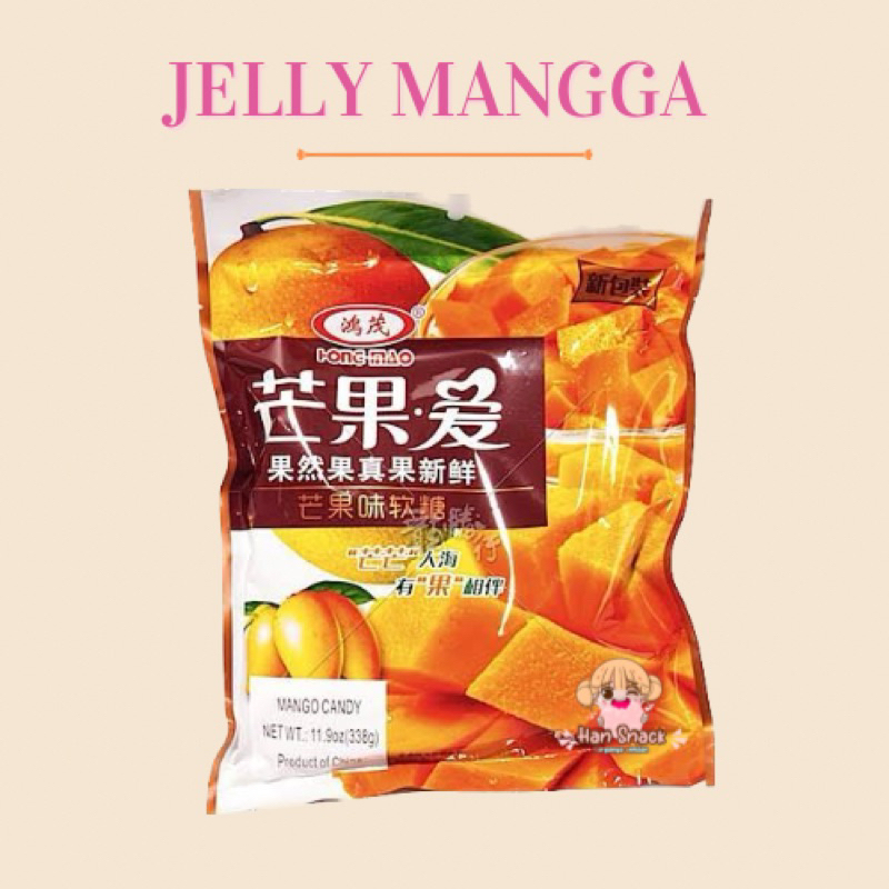 

PERMEN JELLY MANGGA HONG MAO 340GR/JELLY MANGGA HONGMAO