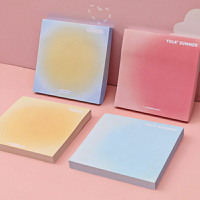 MS - 002 Aesthetic Sticky Notes Pastel ( 50 sheets)