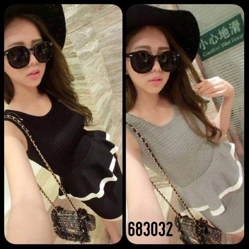 Mini Dress Wanita Import Premium Bodycon Sexy | Gaun Pendek Ketat Cewek Party Club | Baju LC Penyany