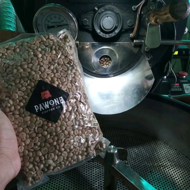 

Green bean / biji kopi mentah Fine robusta g. kawi G1