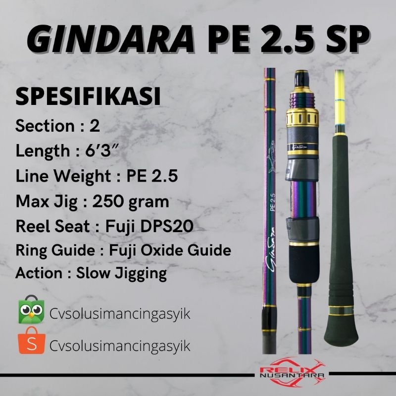 JORAN RELIX NUSANTARA GINDARA SLOW JIGGING - OH