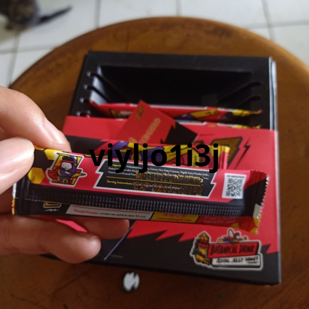 

Cod Mr Golo Ginseng Sachet Botanical Drink Rasa Royal Jelly
