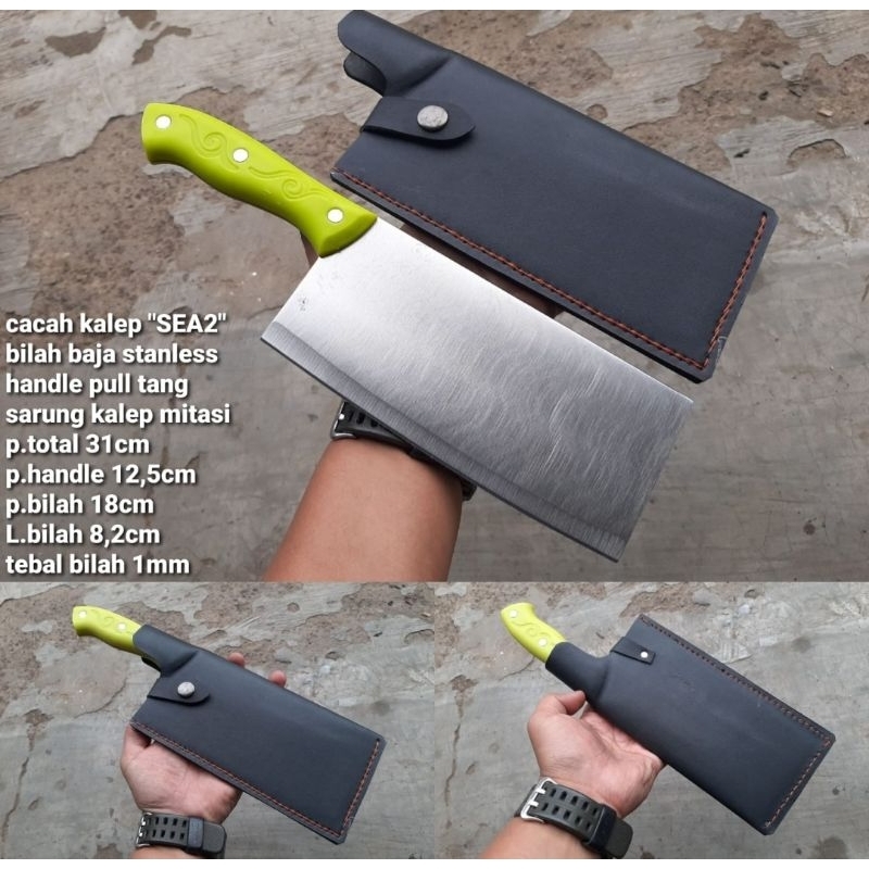 Pisau Cacah Daging Ayam - Pisau Daging - Pisau Dapur