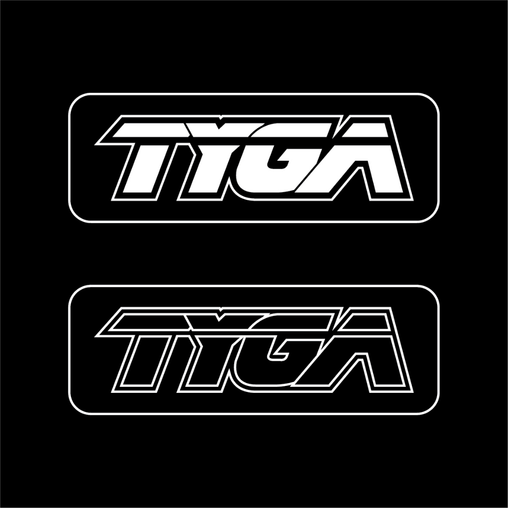 Sticker Transparant Tyga Performance - Ninja RR, Ninja SS, ZX150