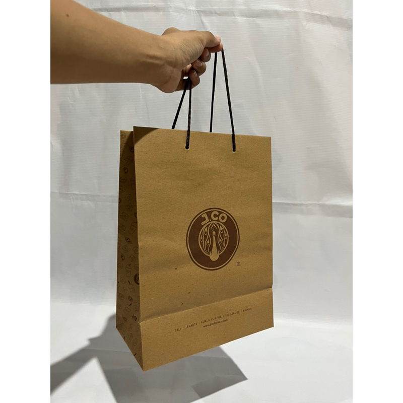 

Paper Bag JCo Original / Kertas Kado/Koleksi Tas