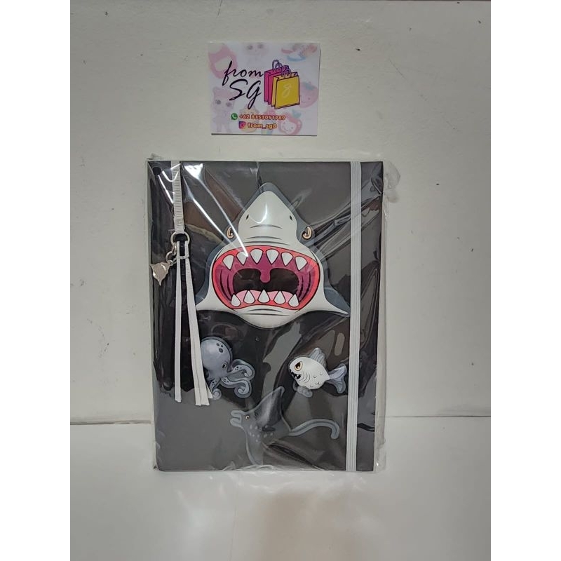 

Smiggle A5 Notebook with charm bookmark original