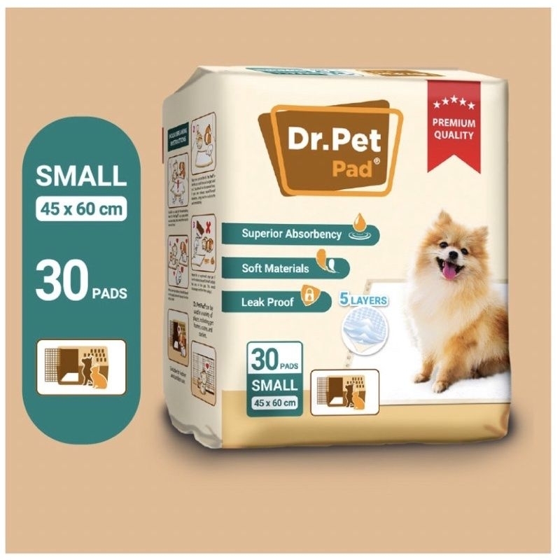 Dr Pet Pad // Alas Perlak Underpad Hewan S// M // L