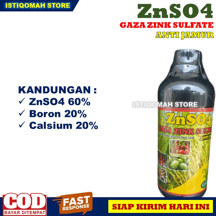 PUPUK ANTI BUSUK CABE AMPUH ZnSO4 GAZA 500ML Pupuk Pencegah Busuk Akar, Busuk Buah, Busuk Batang, Busuk Daun untuk Tanaman Cabe Cabai Rawit Cabe Hijau Merah Terbaik yang Manjur dan Murah, Obat Semprot Cabe Busuk Paling Tokcer Ampuh