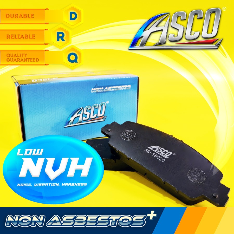 Kampas Rem Depan Front Brake Pad Honda HRV AS-18020