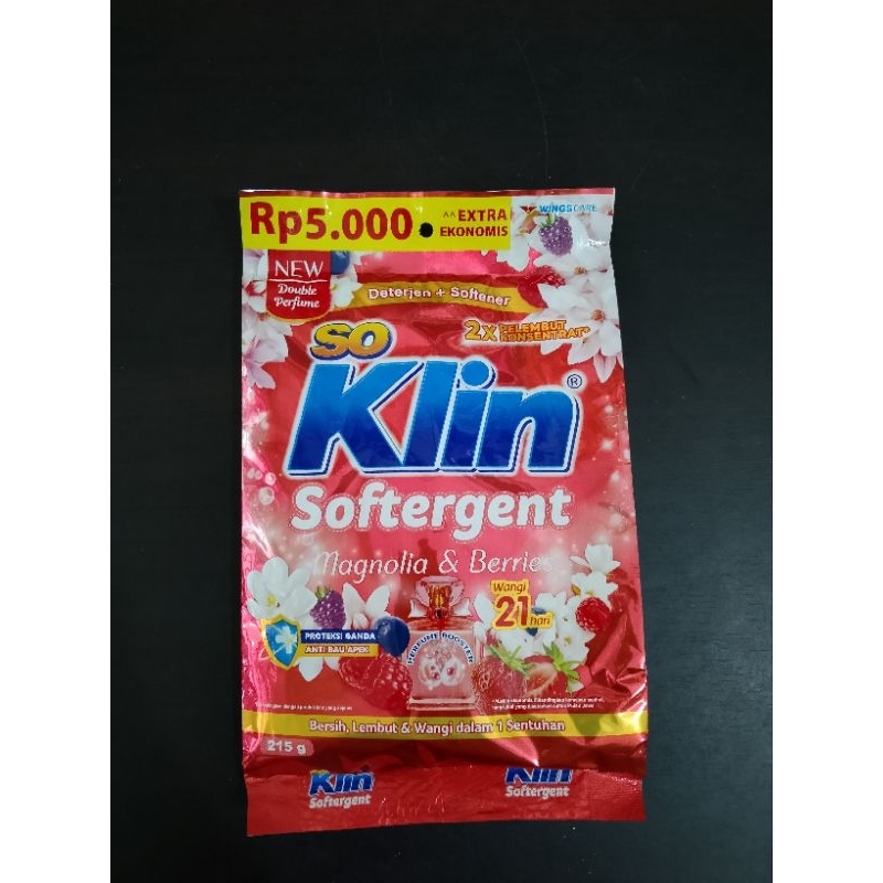 soklin 215 gr sabun cuci baju