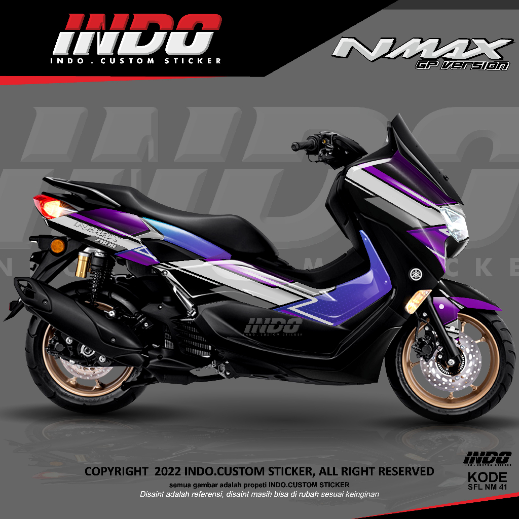 Decal Nmax 155 New Old full body Keren