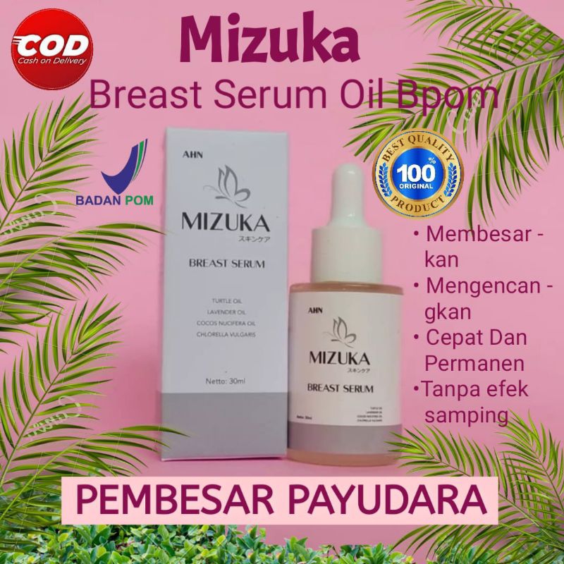 pembesar panyudara cepat permanen MIZUKA BREAST SERUM DAN MIZUKA BAR SOAP