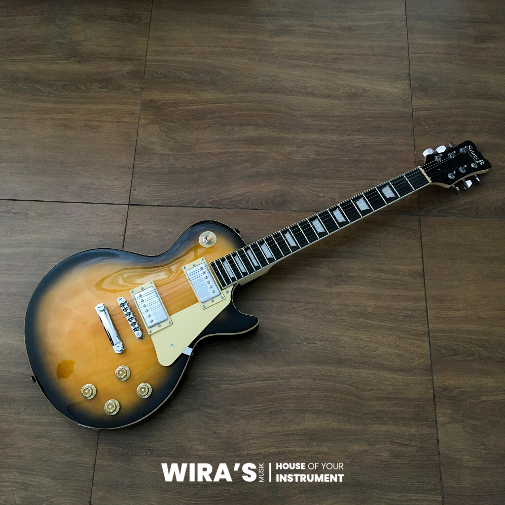Stinger Les Paul Gitar Elektrik LP340 SB