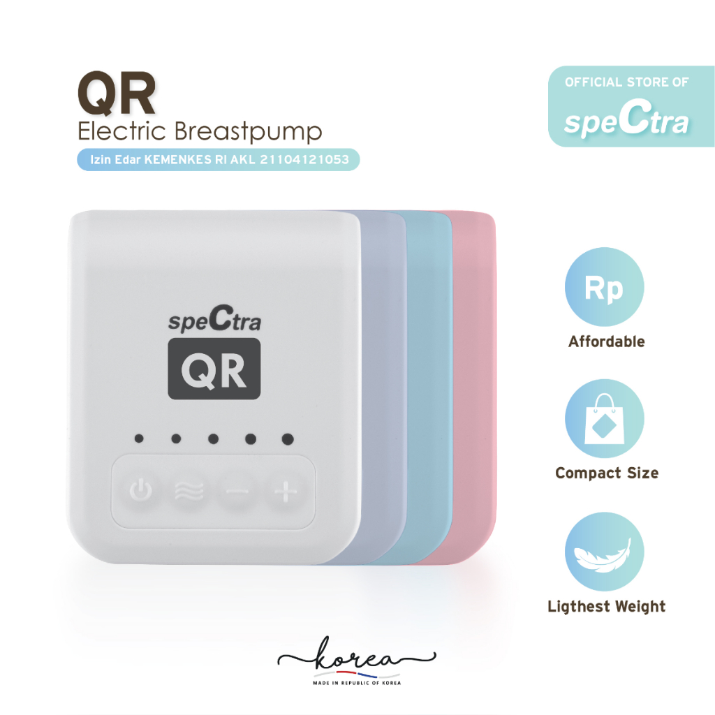 Spectra QR Electric Breast Pump / Pompa Asi