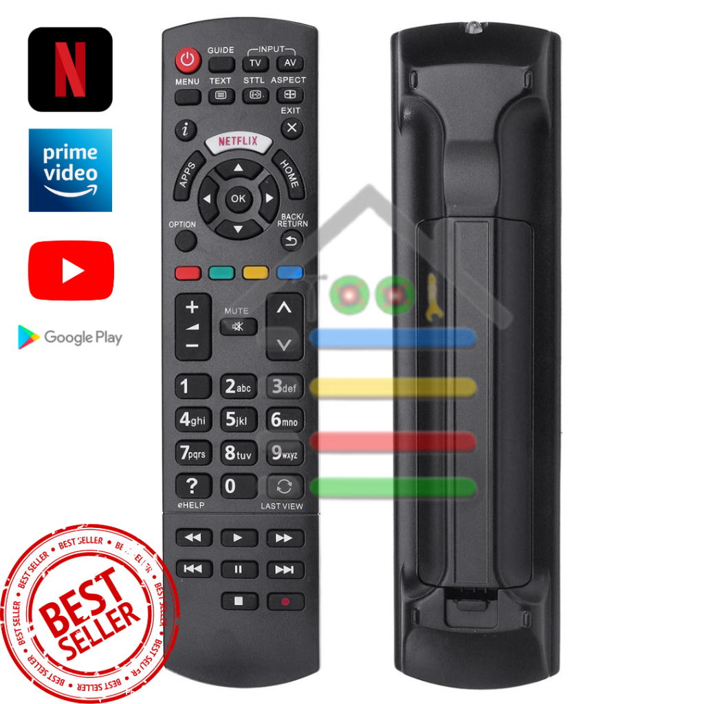 REMOTE PANASON PNS SMART UNIVERSAL NETFLIX 330TR