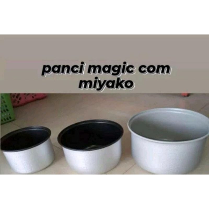 Panci Magic com Miyako 0,6 1,2 1,8 Liter