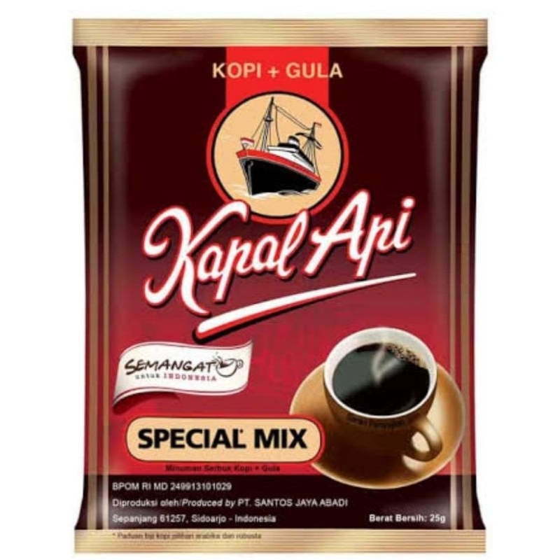 

Kopi Kapal Api Special Mix 25gr Renceng