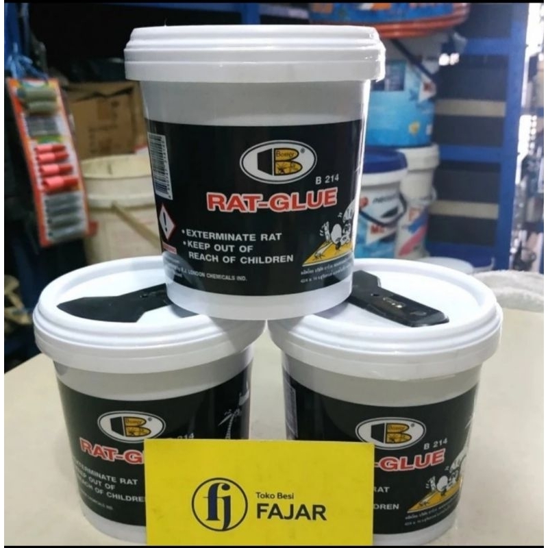 Perangkap Lem tikus ampuh rat glue Bosny Thailand 400 gr bukan racun