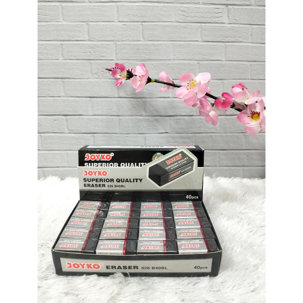 

Eraser / Penghapus Joyko 526-B40BL PER 1 BOX ISI 40 PCS