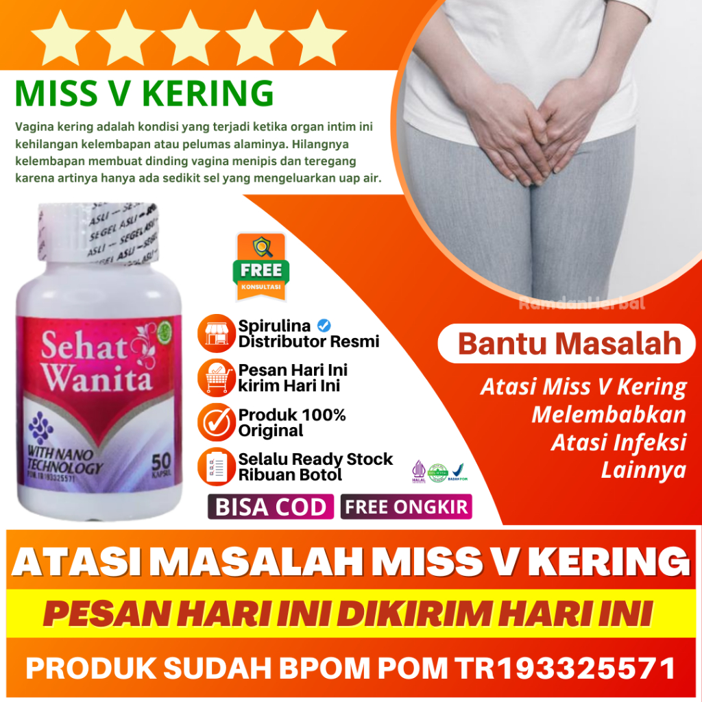 Obat Agar Miss V Basah Mis V Kering Melembabkan Pelumas Alami Miss V Vitamin Wanita Sehat Wanita Her