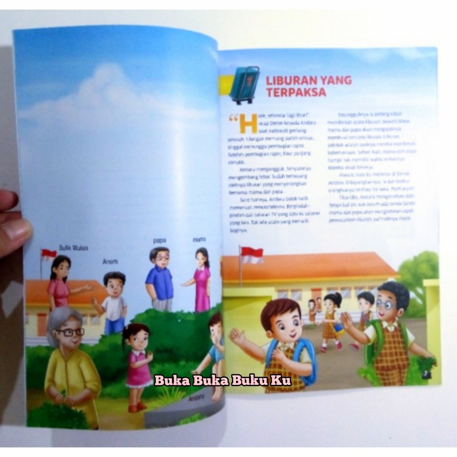 Buku Cerita Anak Liburan Yang Tak Terduga