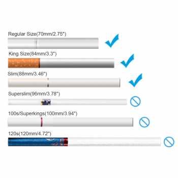 Kotak Tempat Simpan Roko Mini 20 Slot Anti Lembab Splash Proof / Tempat Roko Surya Mild Marlboro Esse Kretek Isi 20 Batang / Kotak Bungkus Roko Minimalis Lucu Unik Keren Ringkas Simpel Elegant Premium Aesthetick / Tempat Wadah Bungkus Roko Anti Air Murah