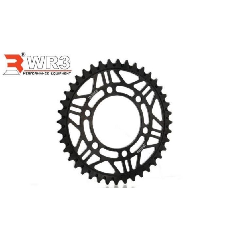 Gir Belakang WR3 428x39-42 Ninja R RR SS 150 Black