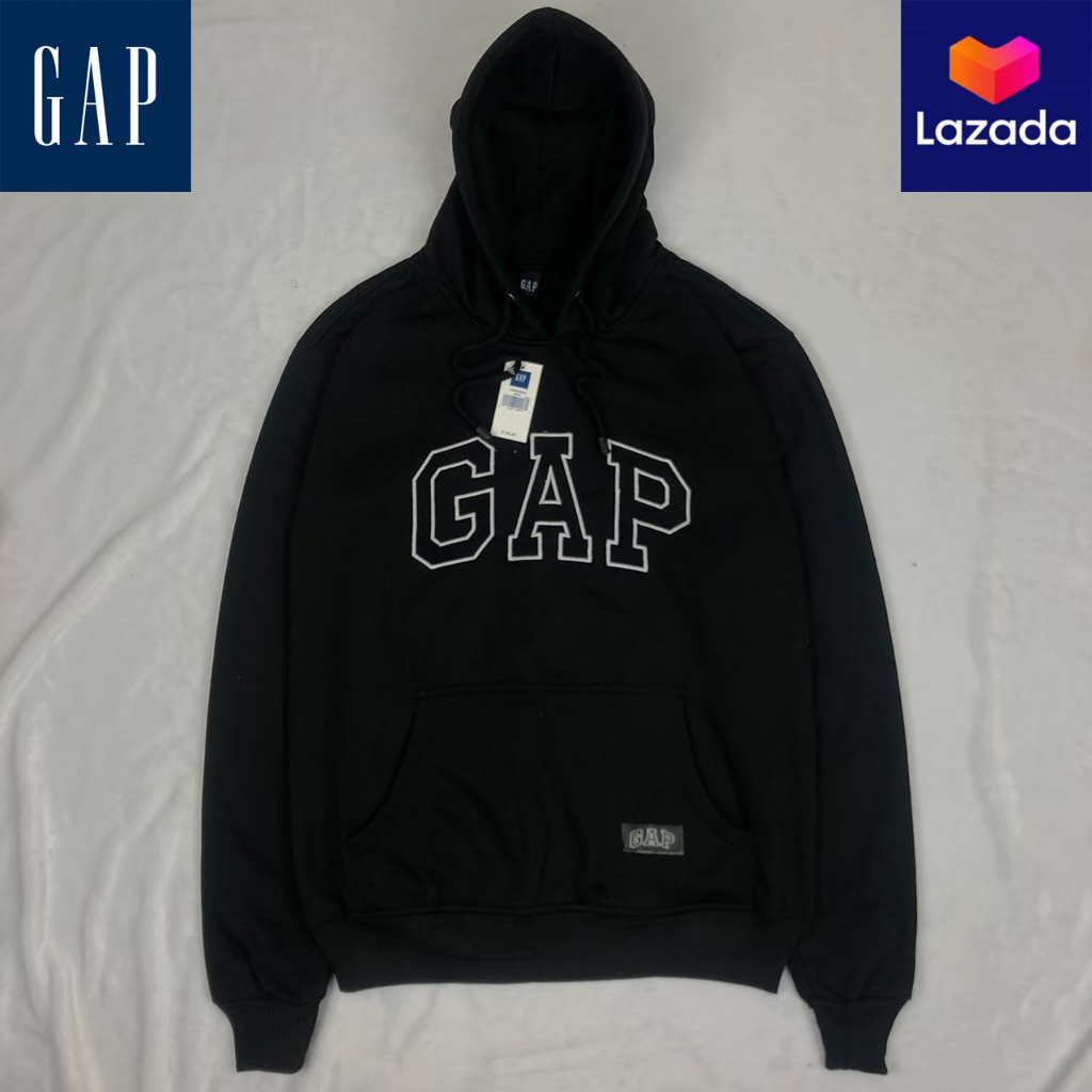 SWEATER HOODIE GAP HITAM//SWEATER PREMIUM LIKE//BAHAN KATUN //HOODIE 2023