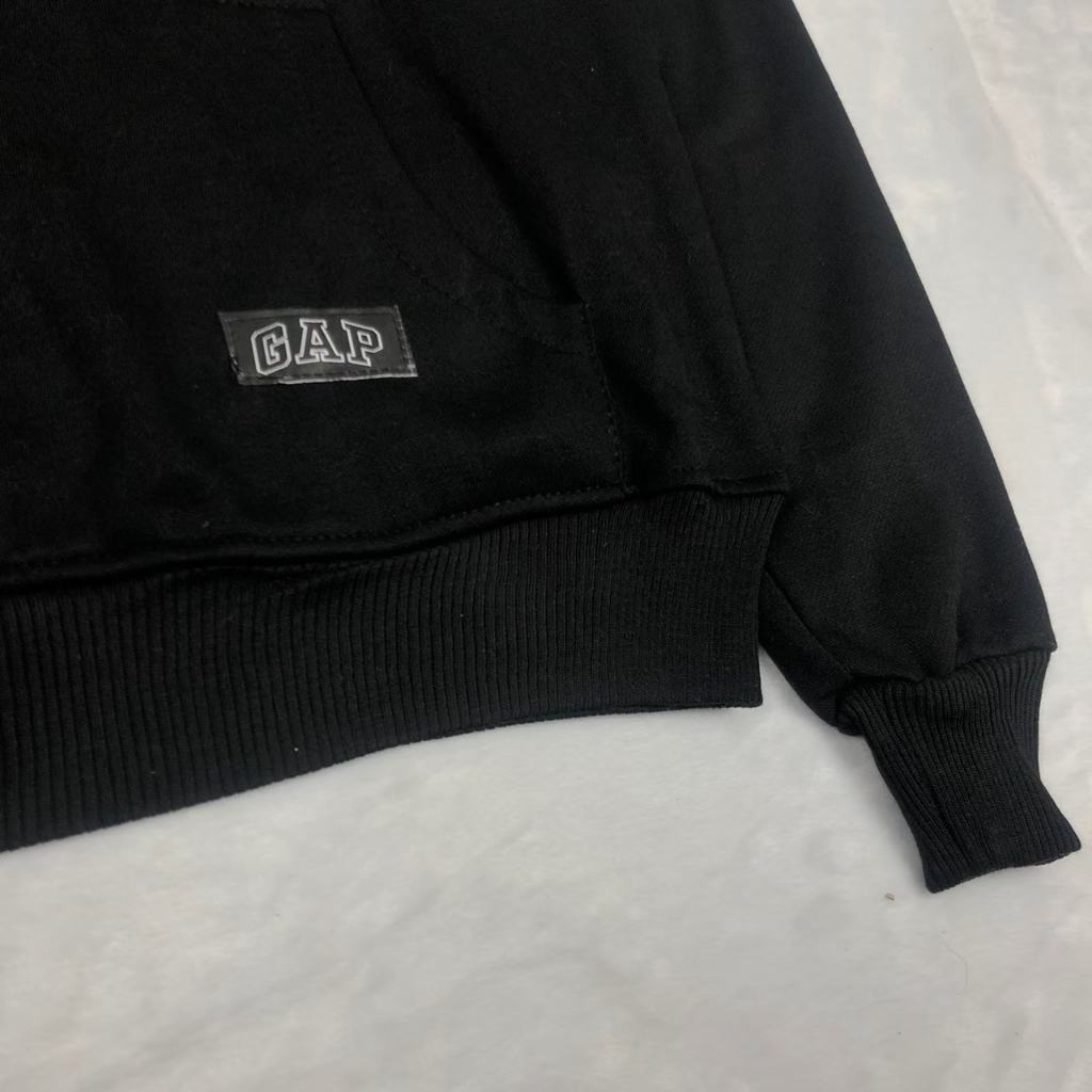 SWEATER HOODIE GAP HITAM//SWEATER PREMIUM LIKE//BAHAN KATUN //HOODIE 2023