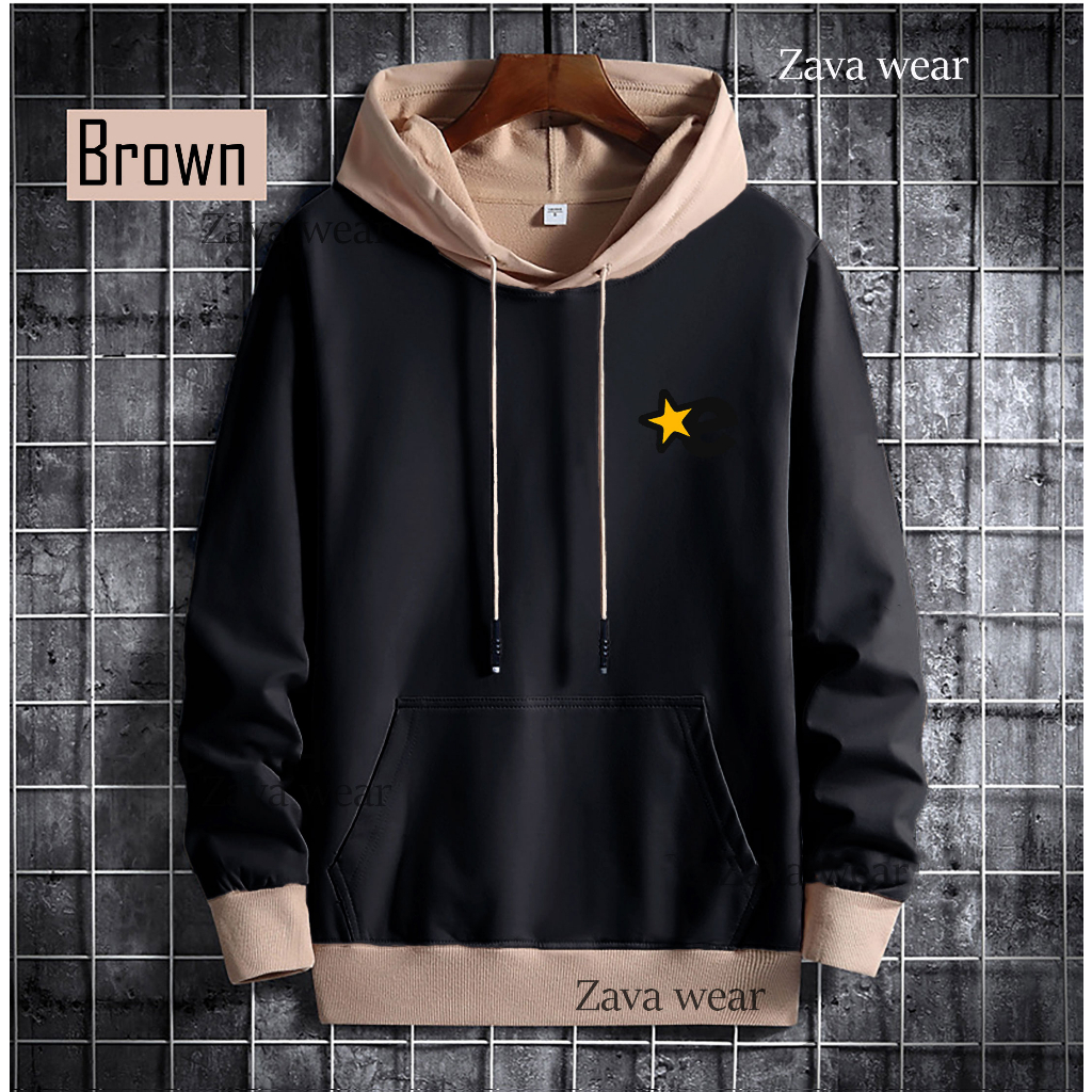 SWEATER HOODIE DISTRO 3SECOND Pria Wanita Premium Bahan Fleece Tebal Best Seller