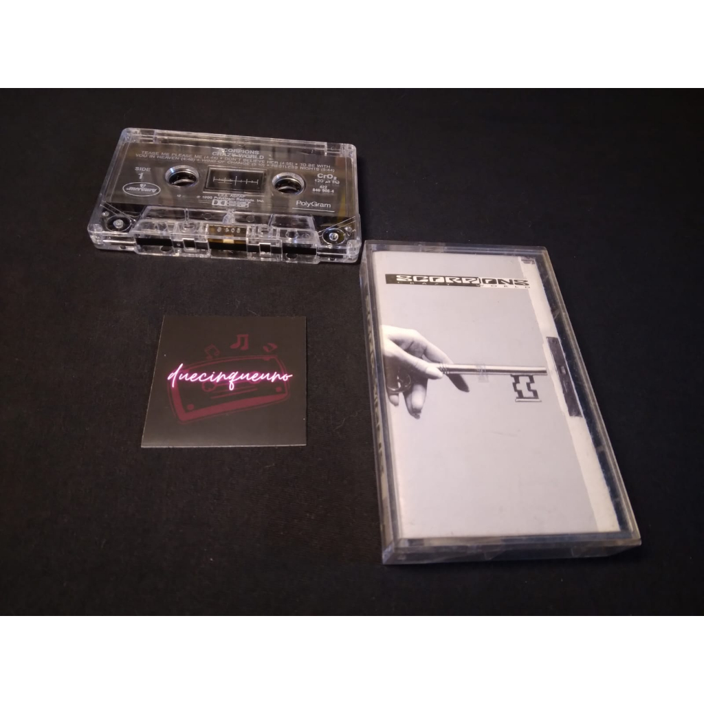 Scorpions - Crazy World (kaset pita) US PRESS