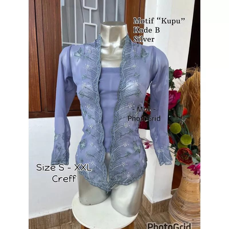 kebaya bordir jadi// kebaya bordir bali// kebaya terbaru// kebaya murah