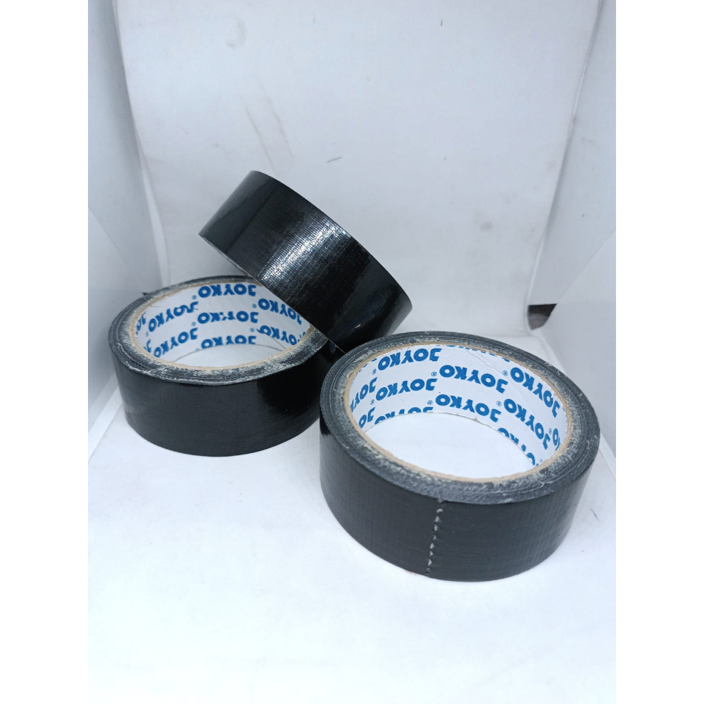 LAKBAN JILID LAKBAN BENING MASKING KERTAS DOUBLE TAPE DABEL TIP 48 MM 2 IN 1 PCS