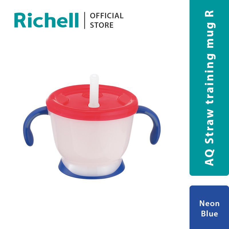Richell AQ Straw Training Mug PRELOVED