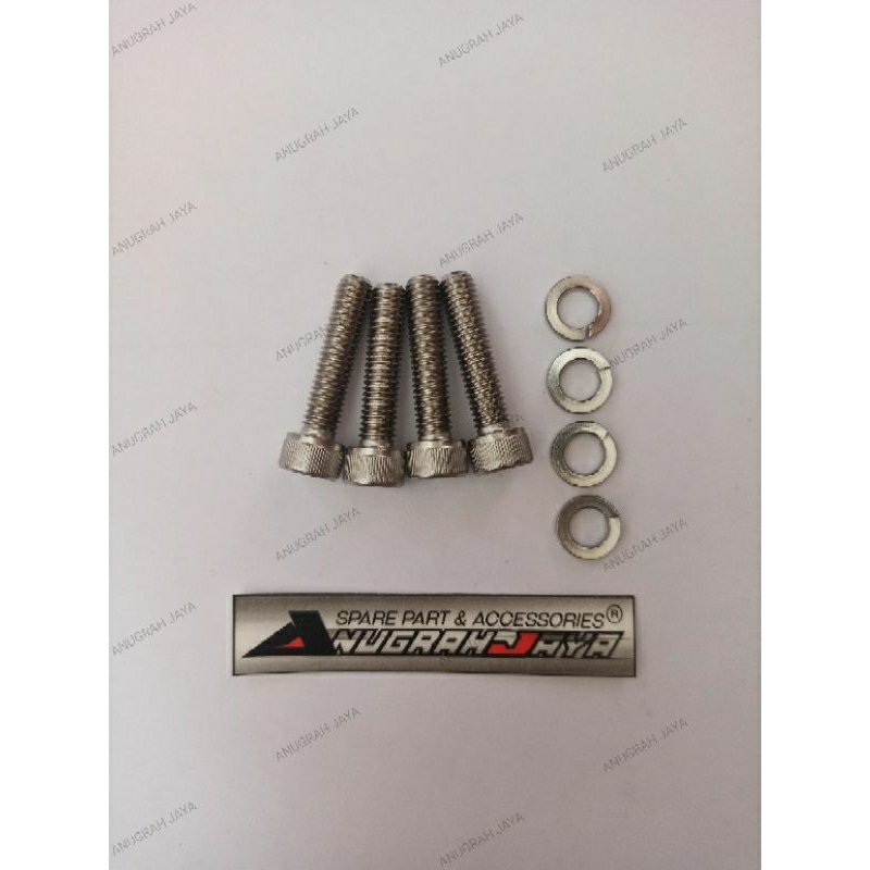 Baut L Stainles Stenlis  Gear Ger Gir Belakang Yamaha Rx king Rx
