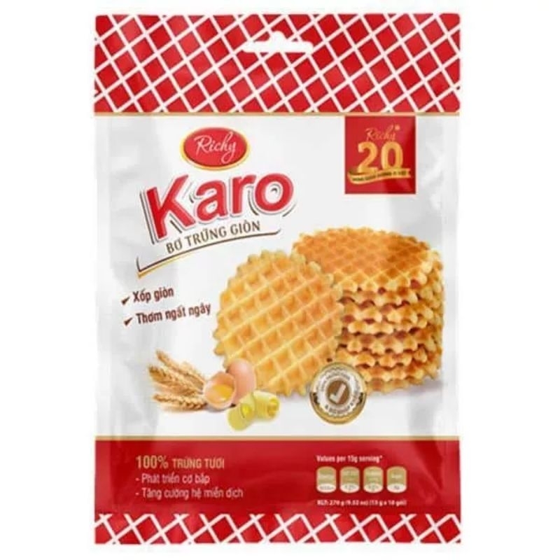 

Richy Karo Crispy Buter Waffle 150g / 270g