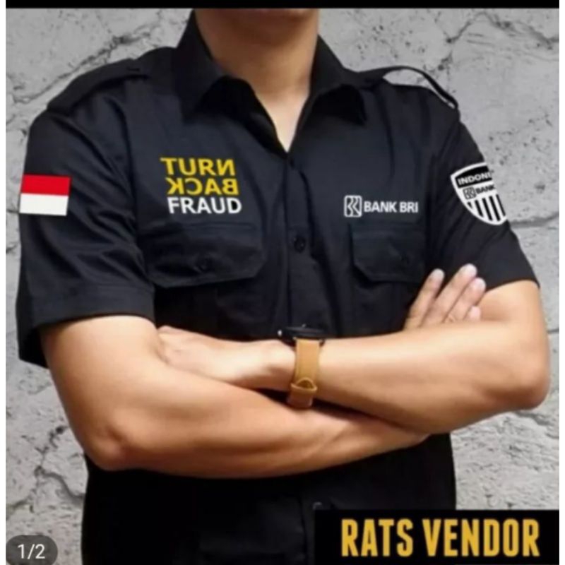 BAJU BANK BRI SERAGAM BANK BRI KEMEJA BANK BRI