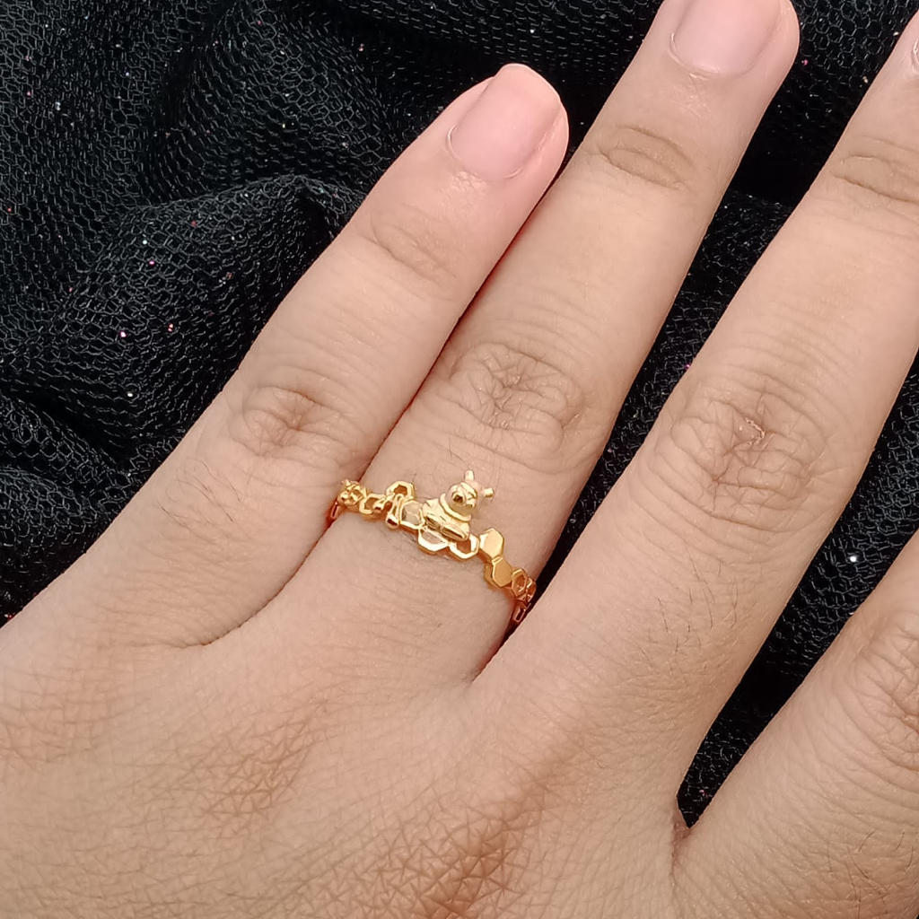 Cincin Emas 17K - 1.65 Gr Kadar 750 - 4910