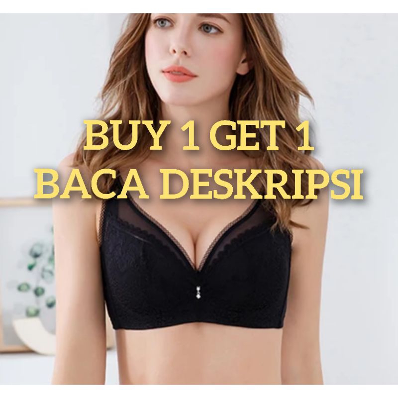 Bra Cup B C tanpa busa pakai kawat size 38-44  Bh cup Sedang tanpa Busa