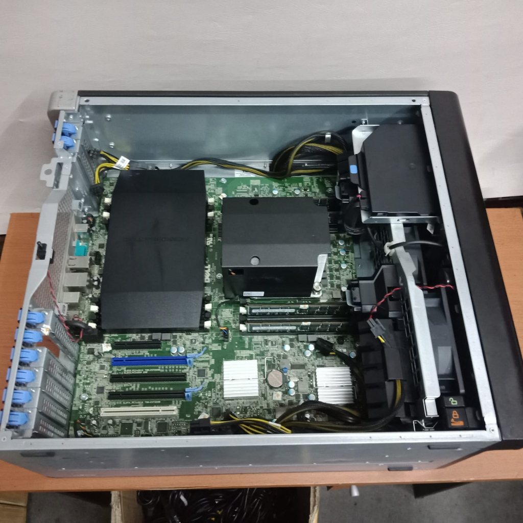 PC SERVER KOMPUTER DELL T7610 XEON /16GB/HDD 500GB/VGA QUADRO NVIDIA SIAP PAKEI