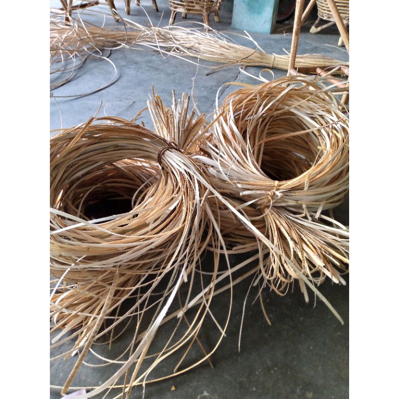 bahan baku rotan iratan/kulit rotan